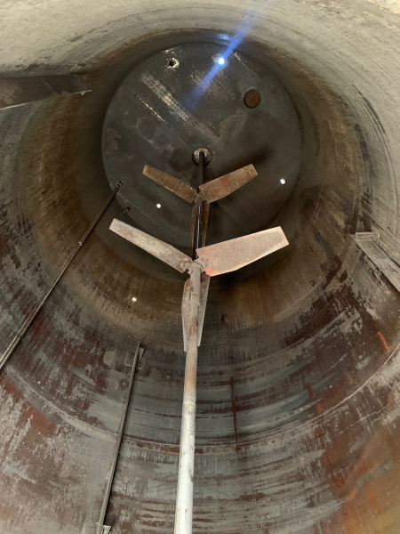 Stainless steel mix tank